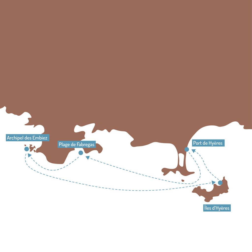 Itinéraire de mini-croisière sur la Côte d'Azur