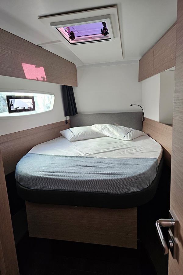 cabine à louer pour une croisière sur notre catamaran d'hôtes